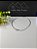 *Bracelete fio liso oval em prata 925* - Imagem 3