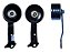 Pedal acelerador roller - Preto - Imagem 1