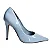 Scarpin Verniz Baby Blue Longbeak Sola Natural Salto 11cm cód. 4244 - Imagem 2