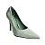 Scarpin Verniz Menta Longbeak Sola Natural Salto 11cm cód. 4245 - Imagem 3