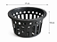 1 UNIDADE - Vaso Sofisticado Vazado Preto - Imagem 1