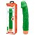 Prótese Pênis Realístico Com Vibro em Silicone Verde Baile - Imagem 1