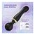 Vibrador Varinha Mágica de Luxo Com Vibração Dupla Recarregável - Imagem 9