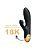 Vibrador de Luxo Banhado a Ouro 18k Pulsa e Vibra Naughty Play - Imagem 2