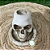 Castiçal Crânio em Resina - 10cm - Imagem 2