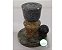 Castiçal de pedra sabão para 01 vela - Imagem 1