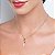 BERLOQUE FOLHEADO A OURO FORMATO CHAVE. MED 2,70CM ROMMANEL 542404 - Imagem 2