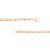 PULSEIRA MASCULINA FOLHEADO A OURO COM FORMA LABIRINTO. MED 19/21CM ROMMANEL 550736 - Imagem 2
