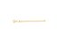 EXTENSOR FOLHEADO A OURO ELO 0,50 LAMINADO. MED 7CM ROMMANEL 531950 - Imagem 1