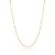 CORRENTE FINA FOLHEADO A OURO FIO CADEADO. MED 50CM ROMMANEL 531639 - Imagem 1