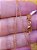 CORRENTE FINA FOLHEADO A OURO FIO CADEADO. MED 50CM ROMMANEL 531639 - Imagem 4