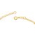 PULSEIRA MASCULINA FOLHEADO A OURO ELO DIAMANTADO. MED 18/19CM ROMMANEL 550428 - Imagem 2