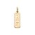 PINGENTE FOLHEADO A OURO PAZ. MED 2,40CM ROMMANEL 541932 - Imagem 1