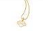 PINGENTE FOLHEADO A OURO CORAÇÃO INFINITO ENTRELAÇADO. MED 2,4CM ROMMANEL 542428 - Imagem 3