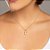 PINGENTE FOLHEADO A OURO COM CRISTAL E PÉROLA. MED 1,5CM ROMMANEL 541541 - Imagem 3