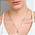 PINGENTE GOTA FOLHEADO A OURO COM CRISTAIS COLORIDOS. MED 1,80CM ROMMANEL 542366 - Imagem 6