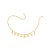 GARGANTILHA FOLHEADO A OURO COM ELEMENTOS DO MAR. MED 45CM ROMMANEL 532063 - Imagem 1