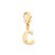 BERLOQUE FOLHEADO A OURO LETRAS. MED 2,7CM ROMMANEL 542394 - Imagem 3