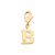 BERLOQUE FOLHEADO A OURO LETRAS. MED 2,7CM ROMMANEL 542394 - Imagem 2