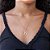 PINGENTE LETRA LISA FOLHEADO A OURO. MED 2,6CM ROMMANEL 540675 - Imagem 4