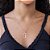 PINGENTE LETRA LISA FOLHEADO A OURO. MED 2,6CM ROMMANEL 540675 - Imagem 9