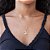 PINGENTE LETRA LISA FOLHEADO A OURO. MED 2,6CM ROMMANEL 540675 - Imagem 10