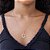 PINGENTE FOLHEADO A OURO LETRAS. MED 2,5CM ROMMANEL 542134 - Imagem 5