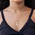 PINGENTE FOLHEADO A OURO LETRAS. MED 2,5CM ROMMANEL 542134 - Imagem 7
