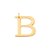 PINGENTE FOLHEADO A OURO LETRAS. MED 2,8CM ROMMANEL 542323 - Imagem 4