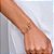 PULSEIRA FOLHEADO A OURO INFINITO. MED 19CM ROMMANEL 551716 - Imagem 3