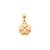 PINGENTE FOLHEADO A OURO TREVO DE QUATRO FOLHAS. MED 1,2CM ROMMANEL 540262 - Imagem 1