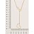 COLAR GRAVATA FOLHEADO A OURO CORAÇÃO INFINITO. MED 45CM ROMMANEL 532068 - Imagem 2