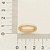 ALIANÇA FOLHEADO A OURO COM APLICAÇÃO DE RHODIUM BRANCO 4MM ROMMANEL 513000 - Imagem 4