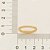 ALIANÇA FOLHEADO A OURO COM APLICAÇÃO DE RHODIUM BRANCO 3MM ROMMANEL 512999 - Imagem 3