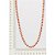GARGANTILHA FOLHEADO A OURO COM MIÇANGAS VERMELHO. MED 42CM ROMMANEL 532158 - Imagem 3
