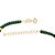 GARGANTILHA FOLHEADO A OURO COM MIÇANGAS VERDE. MED 45CM ROMMANEL 532162 - Imagem 2