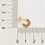 ARGOLA INFANTIL FOLHEADO A OURO ARCO IRIS. MED 1,1CM ROMMANEL 526724 - Imagem 3