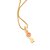 PINGENTE INFANTIL FOLHEADO A OURO FORMATO CHAVE. MED 1,7CM ROMMANEL 542432 - Imagem 2