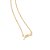 GARGANTILHA FOLHEADO A OURO JESUS. MED 50CM ROMMANEL 531843 - Imagem 1