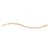 PULSEIRA FOLHEADO A OURO COM ZIRCÔNIAS. MED 18CM ROMMANEL 551752 - Imagem 1