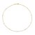 GARGANTILHA FOLHEADO A OURO COM PÉROLAS 4MM. MED 42CM ROMMANEL 530919 - Imagem 1