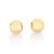BRINCO BOLA LISA FOLHEADO A OURO. MED 13MM ROMMANEL 526741 - Imagem 2