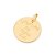 PINGENTE MEDALHA FOLHEADO A OURO LIVRAI-ME DE TODO MAL. MED 2,6CM ROMMANEL 542456 - Imagem 1
