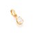PINGENTE INFANTIL FOLHEADO A OURO COM GOTA DE ZIRCÔNIA COLORIDA. MED 1,3CM ROMMANEL 542048 - Imagem 5