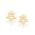 BRINCO INFANTIL FOLHEADO A OURO ESTRELA COM CRISTAL. MED 0,5MM ROMMANEL 524092 - Imagem 2