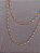 CORRENTE FINA FOLHEADO A OURO. MED 50CM ROMMANEL 530412 - Imagem 4