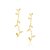 BRINCO FOLHEADO A OURO GALHO COM FOLHAS. MED 4,9CM ROMMANEL 522763 - Imagem 1