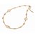 GARGANTILHA FOLHEADO A OURO FOLHAS. MED 45CM ROMMANEL 531121 - Imagem 1