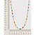 GARGANTILHA FOLHEADO A OURO COM PEDRAS COLORIDAS. MED 50CM ROMMANEL 530874 - Imagem 2