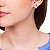 BRINCO INFANTIL FOLHEADO A OURO BASE COM PÉROLAS. MED 1,2CM ROMMANEL 520275 - Imagem 4